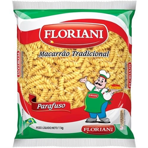 Macarrão Parafuso Floriani 1kg