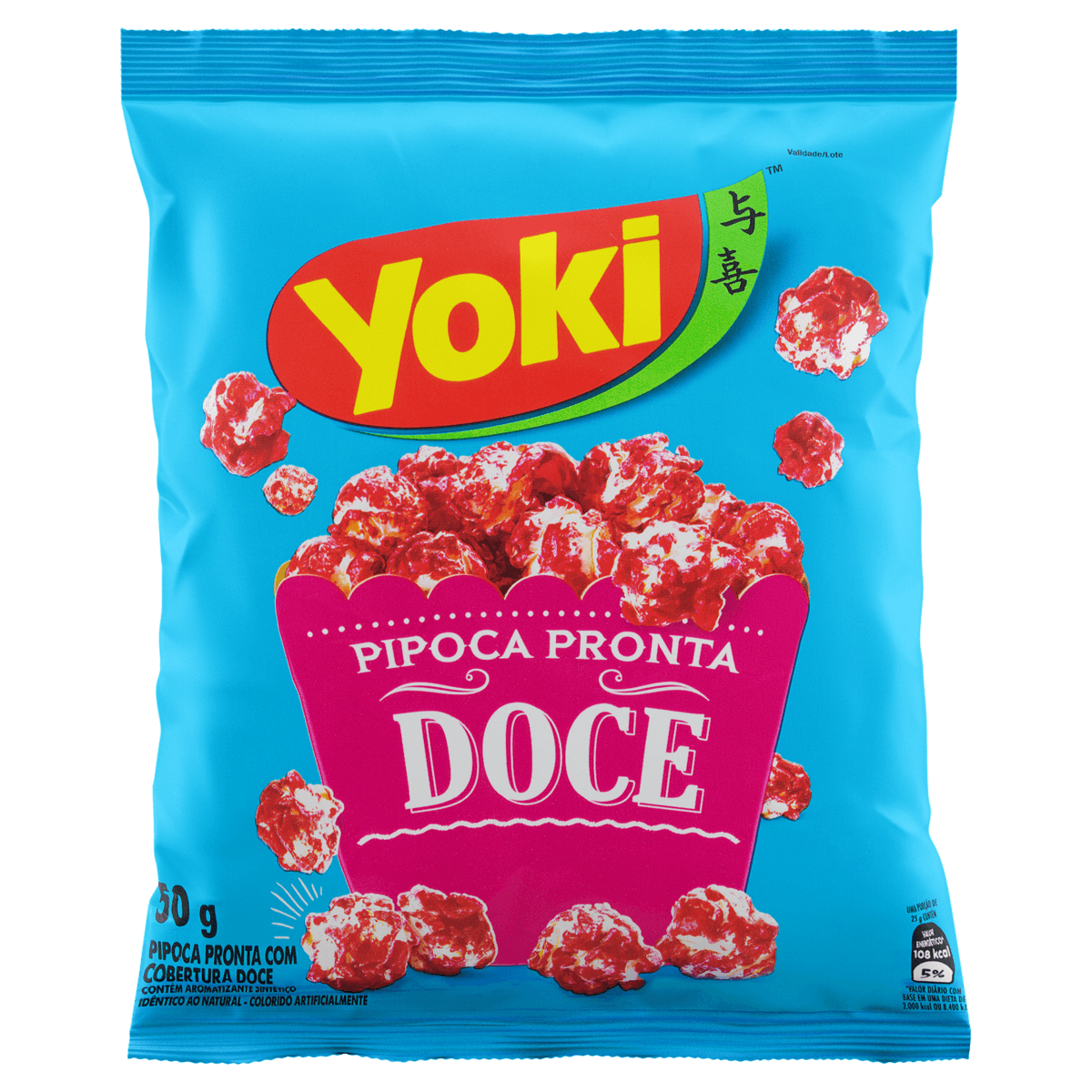 Pipoca Doce Pronta Yoki 50g