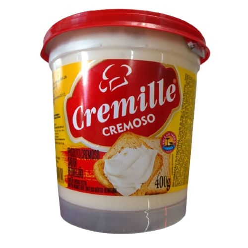 Requeijão Cremoso Cremille Pote 400g