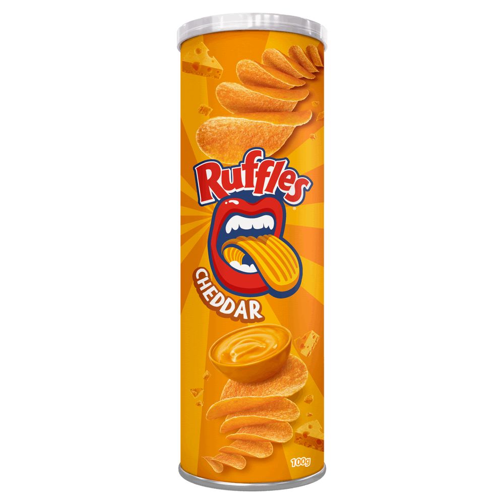 Batata Frita Cheddar Ruffles Lata 100g