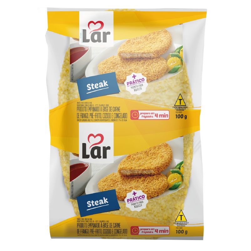 Steak De Frango Empanado Lar 100g steak-de-frango-empanado-lar-100g