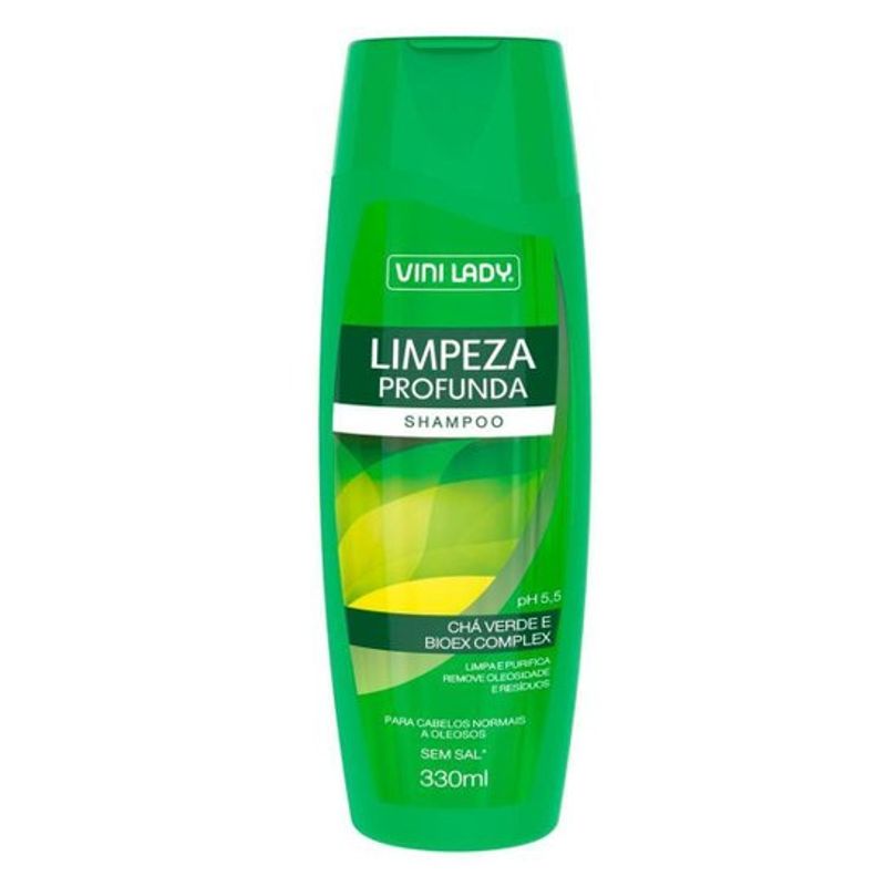 Shampoo Limpeza Profunda Vini Lady 330ml